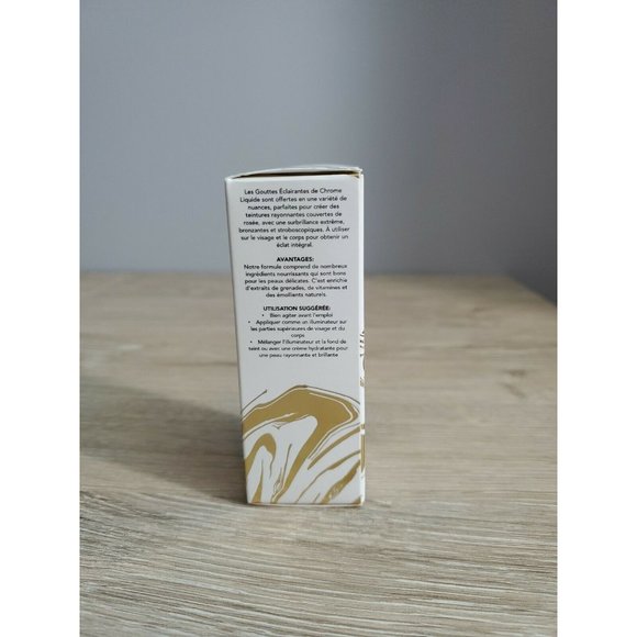 Suva Beauty Liquid Chrome Illuminating Drops ~ Trust Fund ~ 0.5 fl oz New Boxed - Picture 5 of 5